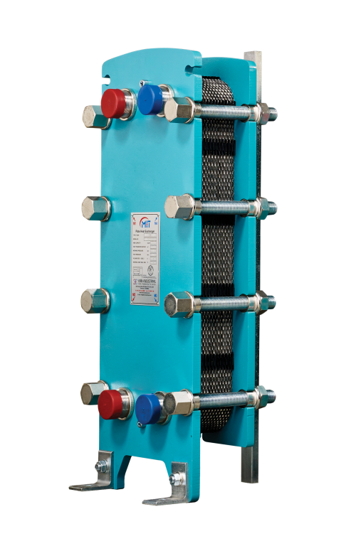 Plakalı eşanjör Q=682kW Primer = 80/60 °C Sekonder = 75/55 °C ?P= 0,1 bar K?5000 W/m²K